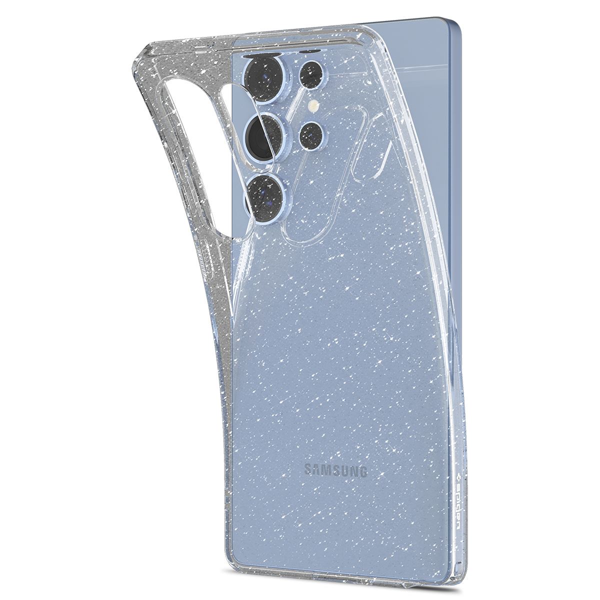 Spigen Liquid Crystal Glitter, crystal quartz - Samsung Galaxy S25 Ultra (7)