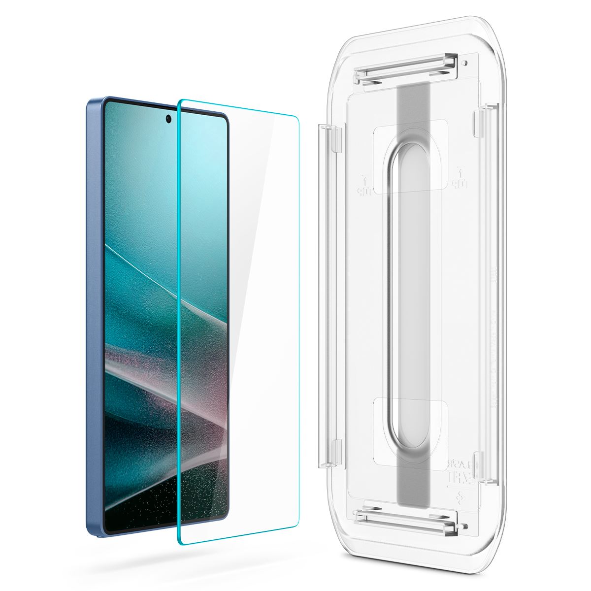 Spigen Glass tR EZ Fit HD 2 Pack, transparency - Samsung Galaxy S25 Ultra (3)