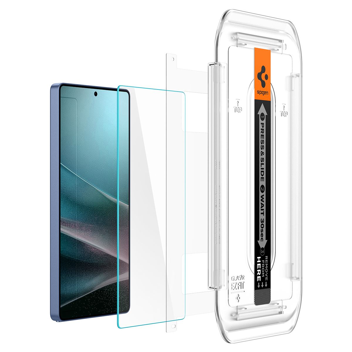 Spigen Glass tR EZ Fit HD 2 Pack, transparency - Samsung Galaxy S25 Ultra (6)