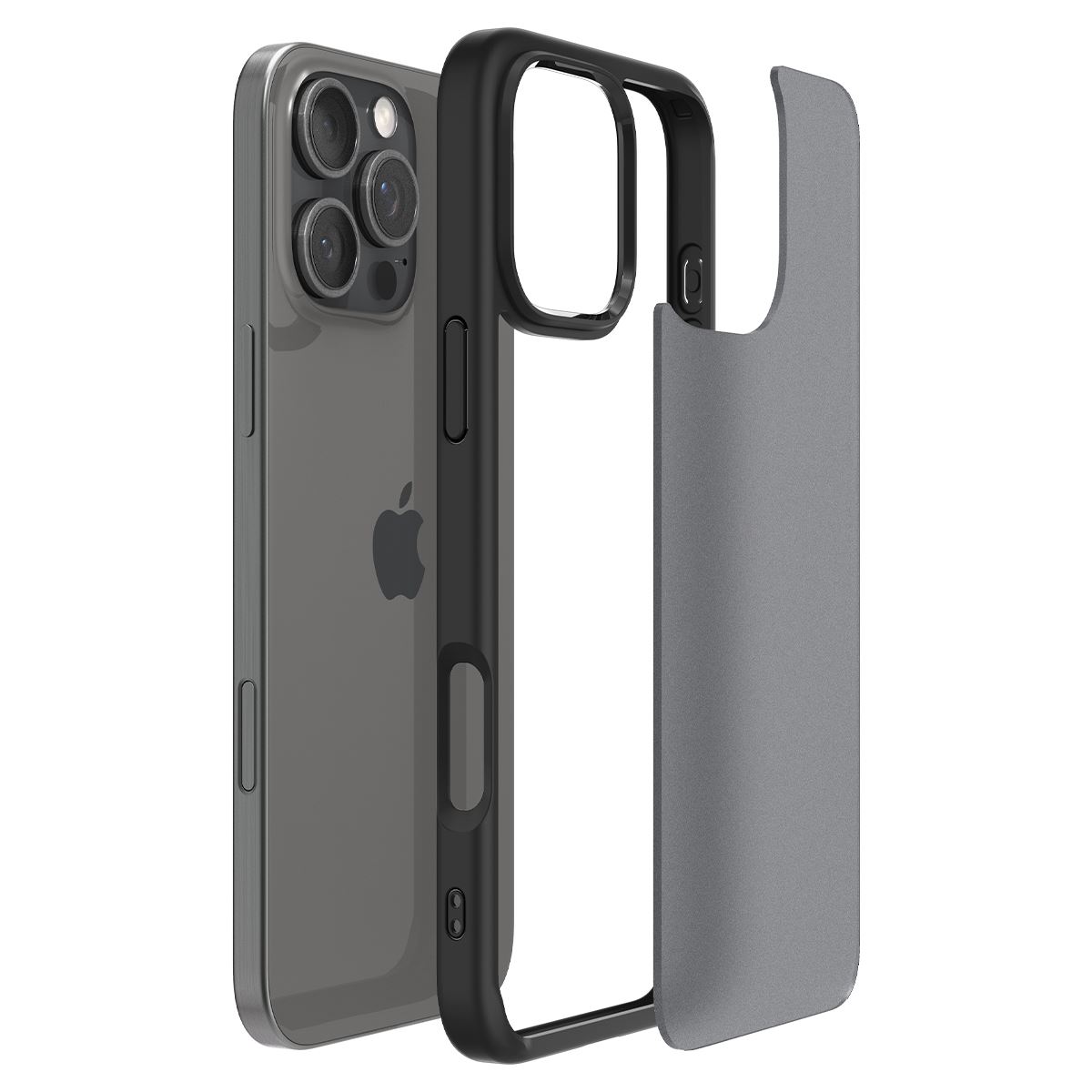 Spigen Ultra Hybrid, frost black - iPhone 16 Pro Max (7)