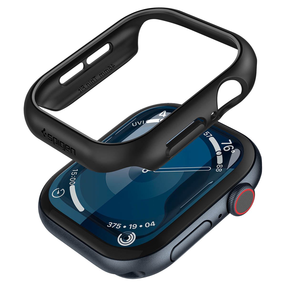 Spigen Thin Fit, black - Apple Watch 10 46mm (7)