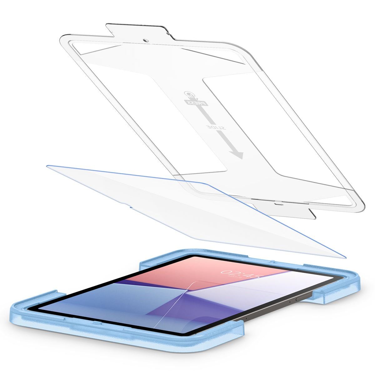 Spigen Glass tR EZ Fit 1 Pack - Samsung Galaxy Tab S9 (4)