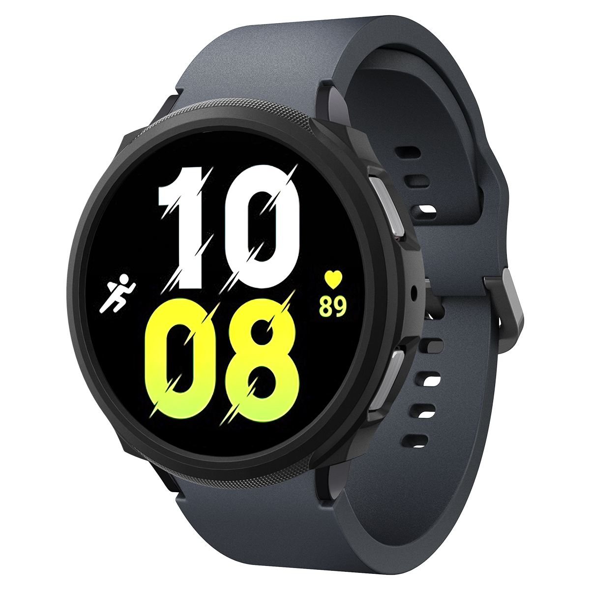 Spigen Liquid Air, matte black - Samsung Galaxy Watch6 40mm (1)