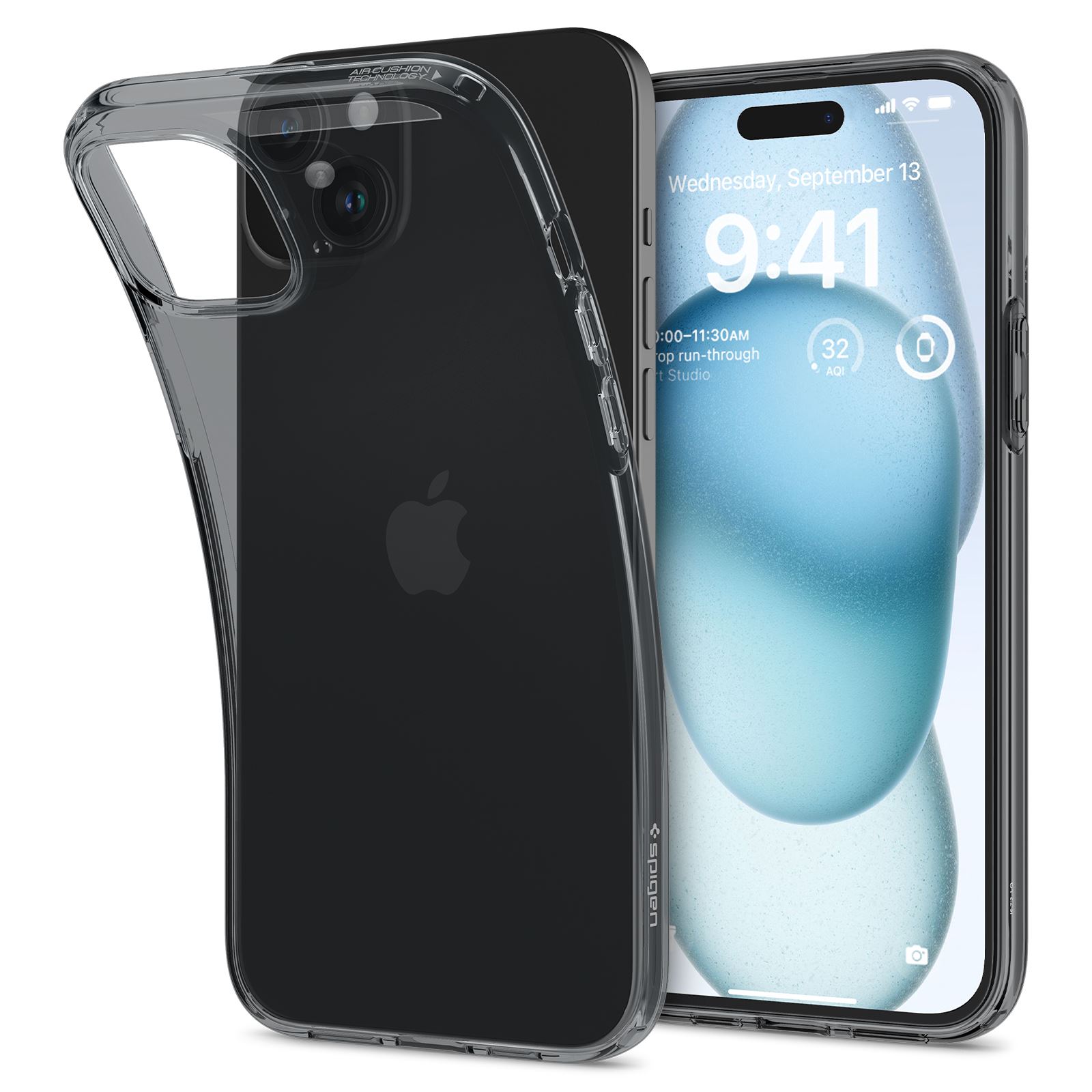 Spigen Crystal Flex, space crystal - iPhone 15 (3)