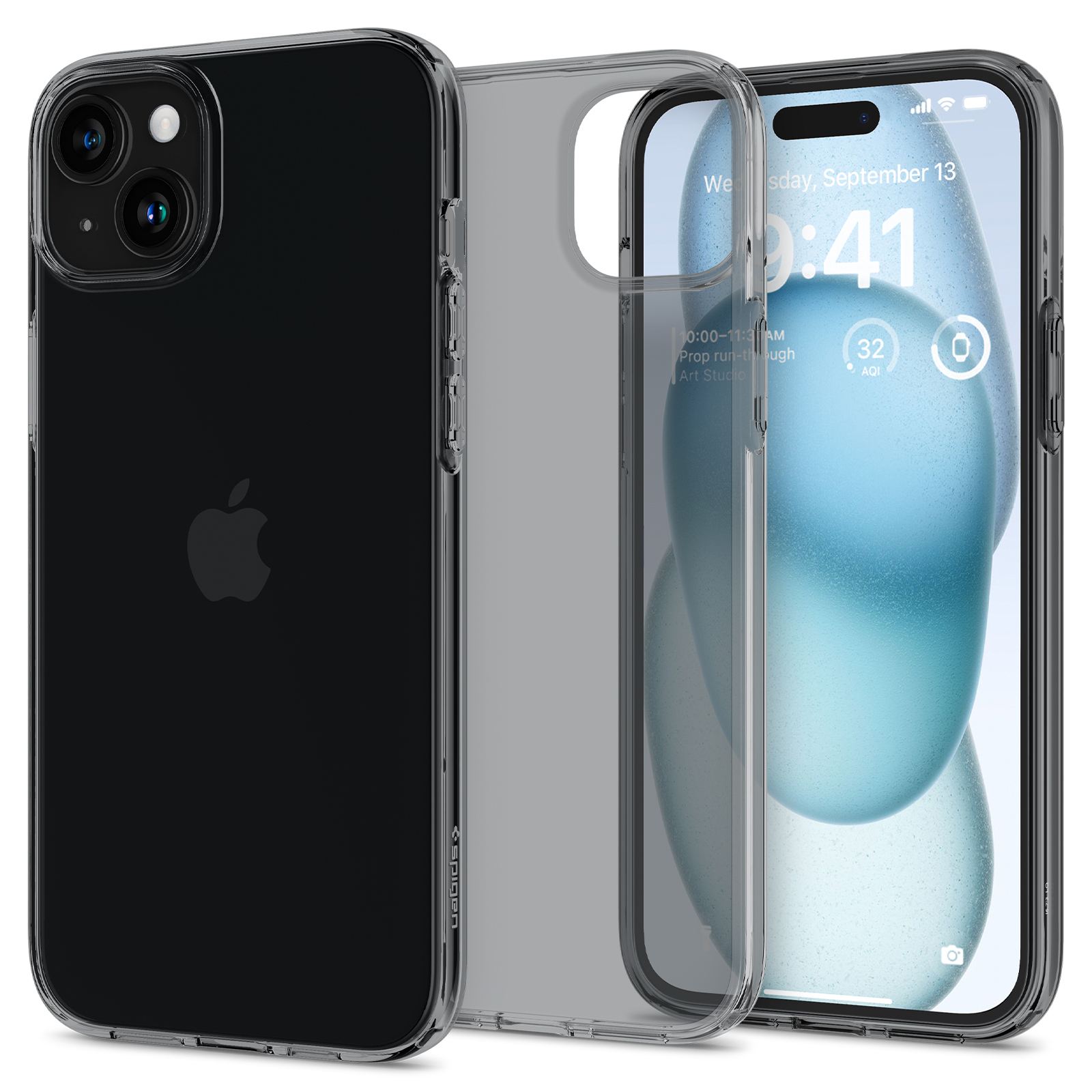 Spigen Crystal Flex, space crystal - iPhone 15
