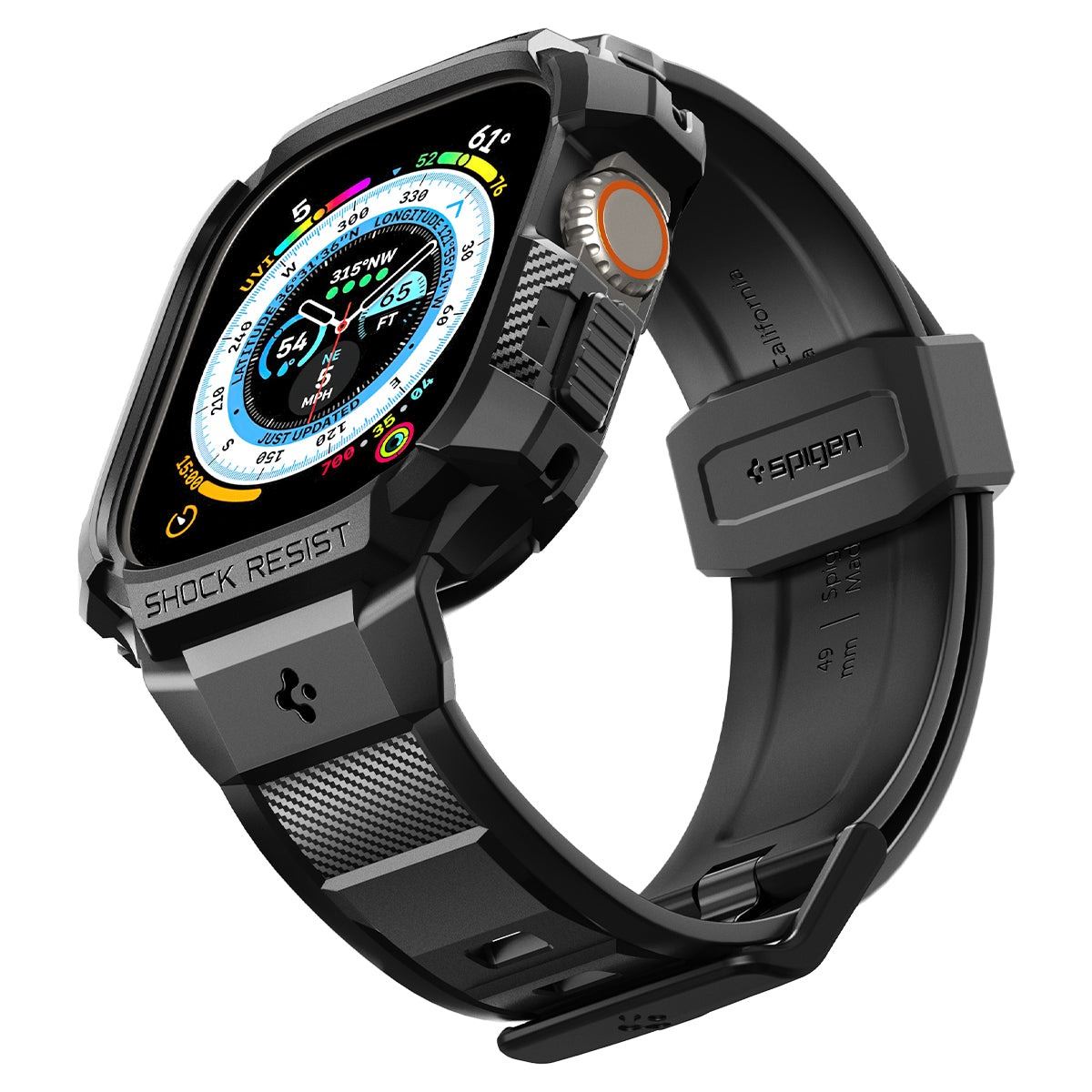 Spigen Rugged Armor Pro, black - Apple Watch Ultra 2/Ultra 49mm (11)