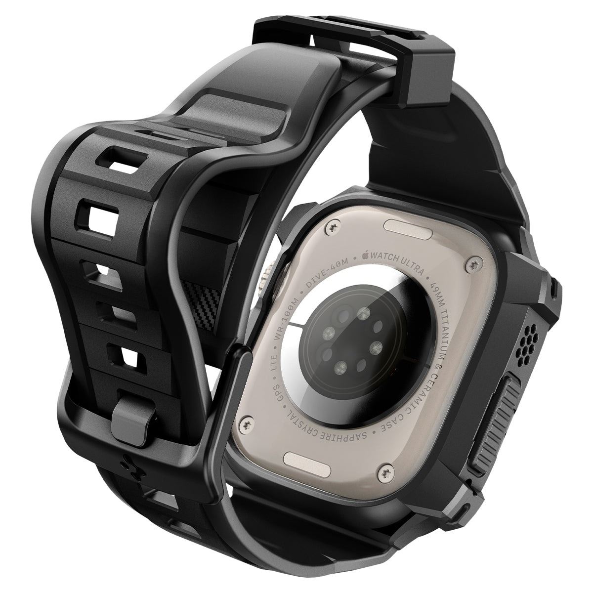 Spigen Rugged Armor Pro, black - Apple Watch Ultra 2/Ultra 49mm (12)