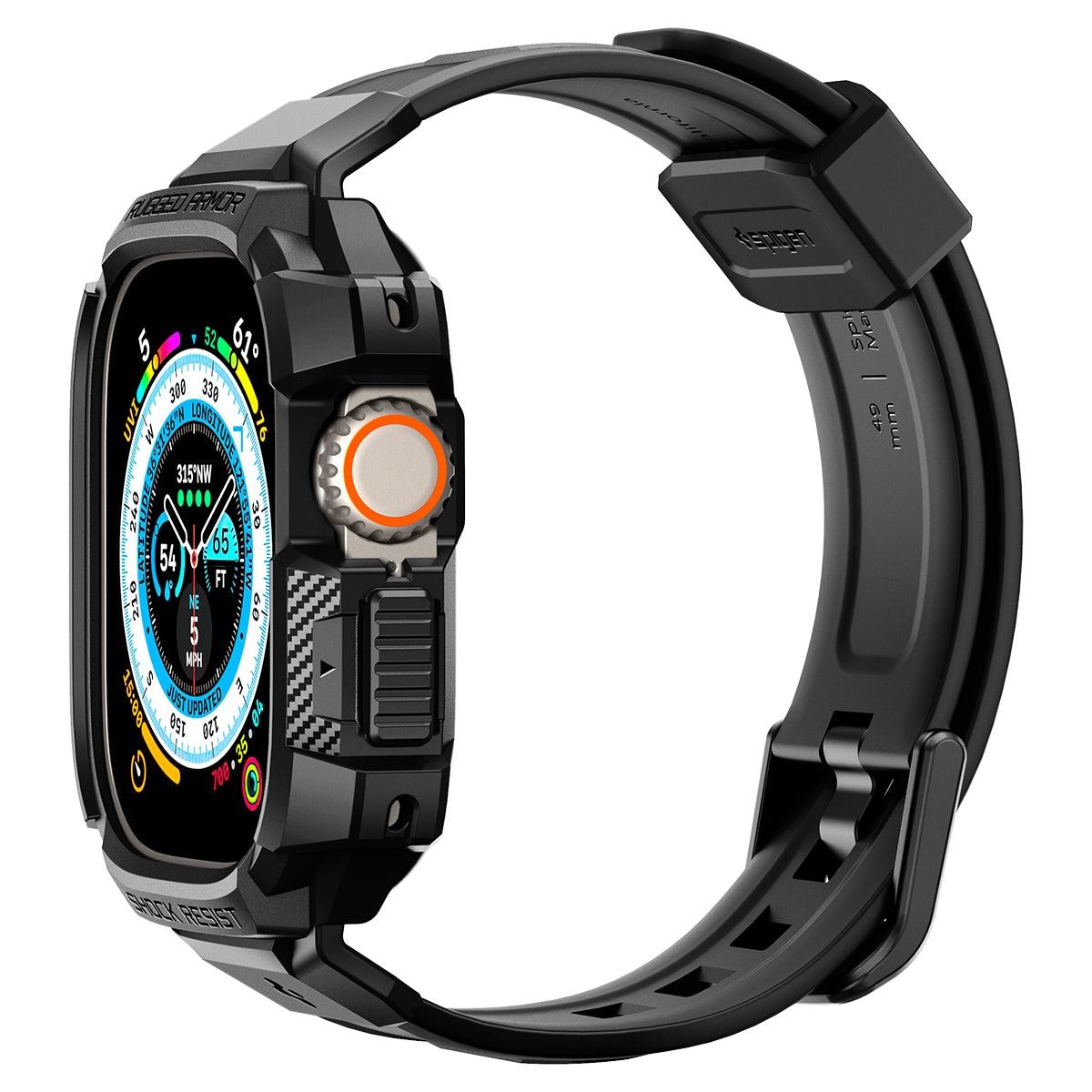 Spigen Rugged Armor Pro, black - Apple Watch Ultra 2/Ultra 49mm (14)