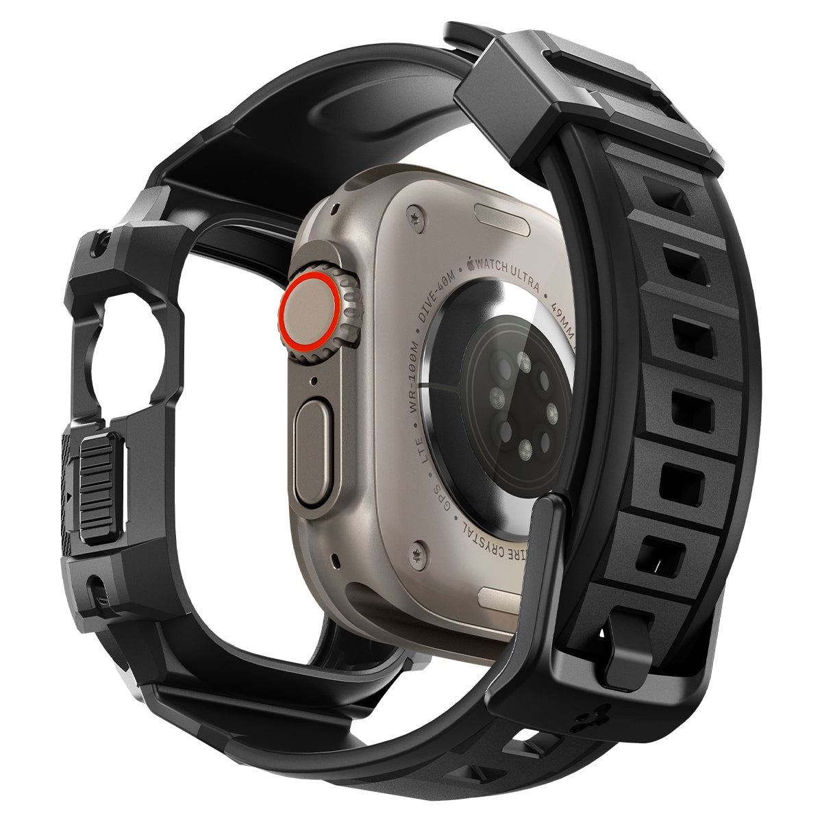 Spigen Rugged Armor Pro, black - Apple Watch Ultra 2/Ultra 49mm (4)
