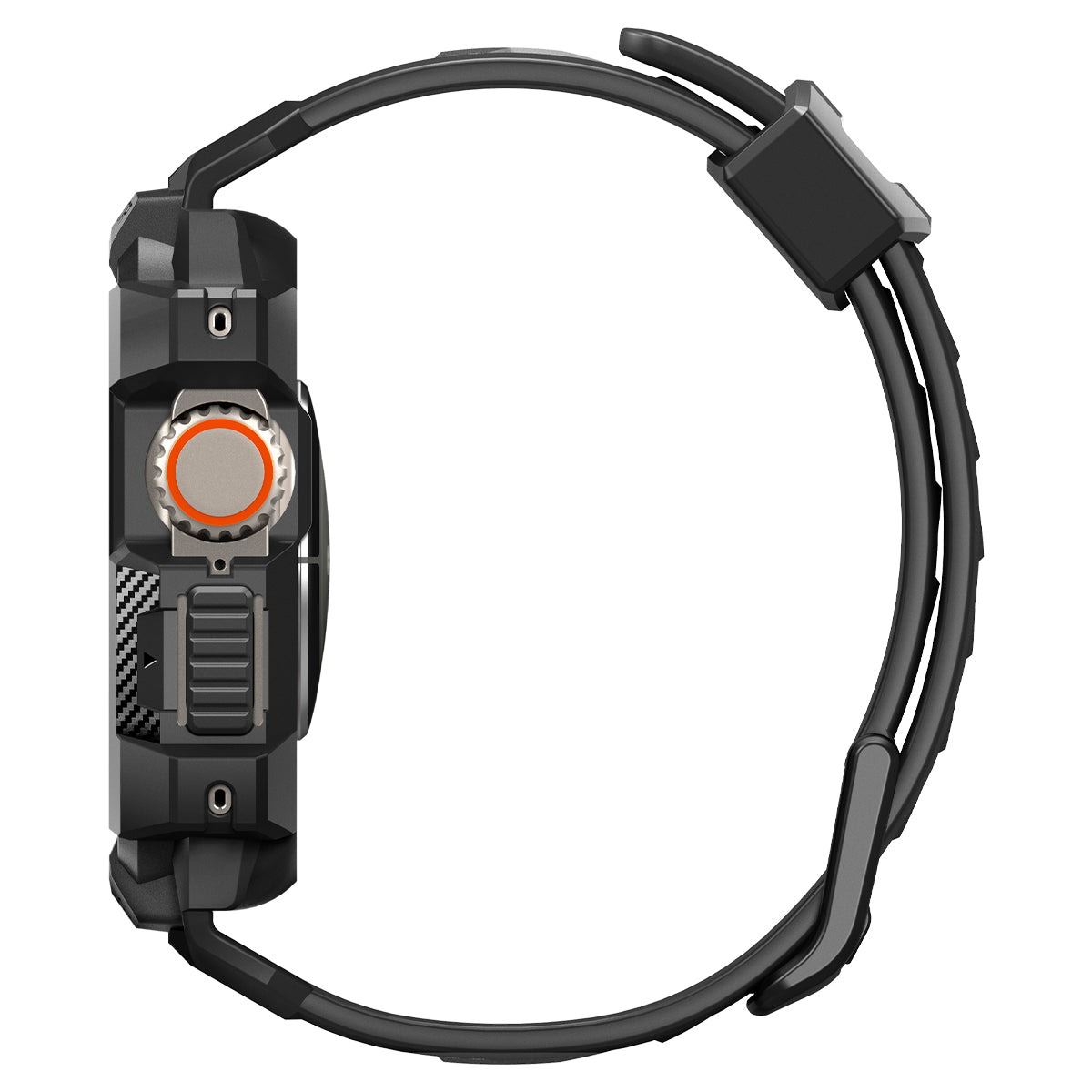 Spigen Rugged Armor Pro, black - Apple Watch Ultra 2/Ultra 49mm (6)