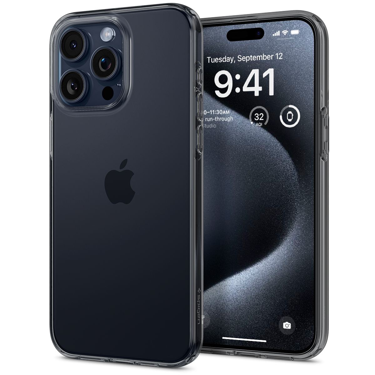 Spigen Crystal Flex, space crystal - iPhone 15 Pro