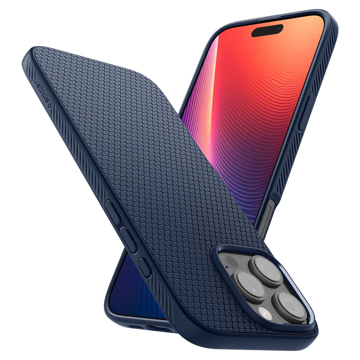 Spigen Liquid Air, navy blue - iPhone 16 Pro Max (10)