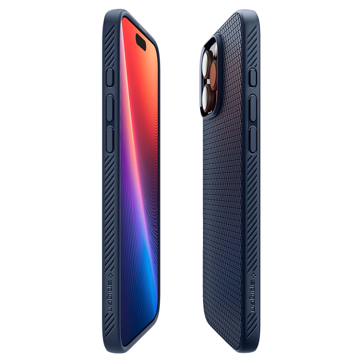 Spigen Liquid Air, navy blue - iPhone 16 Pro Max (7)