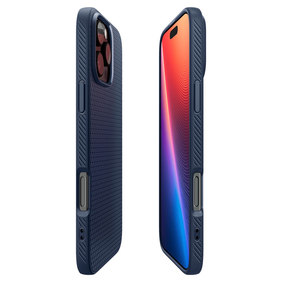 Spigen Liquid Air, navy blue - iPhone 16 Pro Max (8)