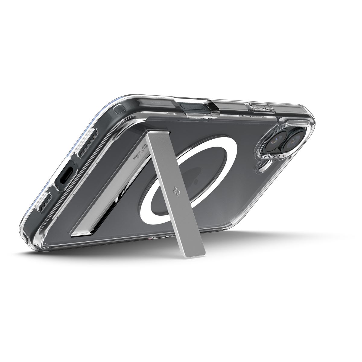 Spigen Ultra Hybrid S MagSafe, crystal clear - iPhone 16 Plus (8)