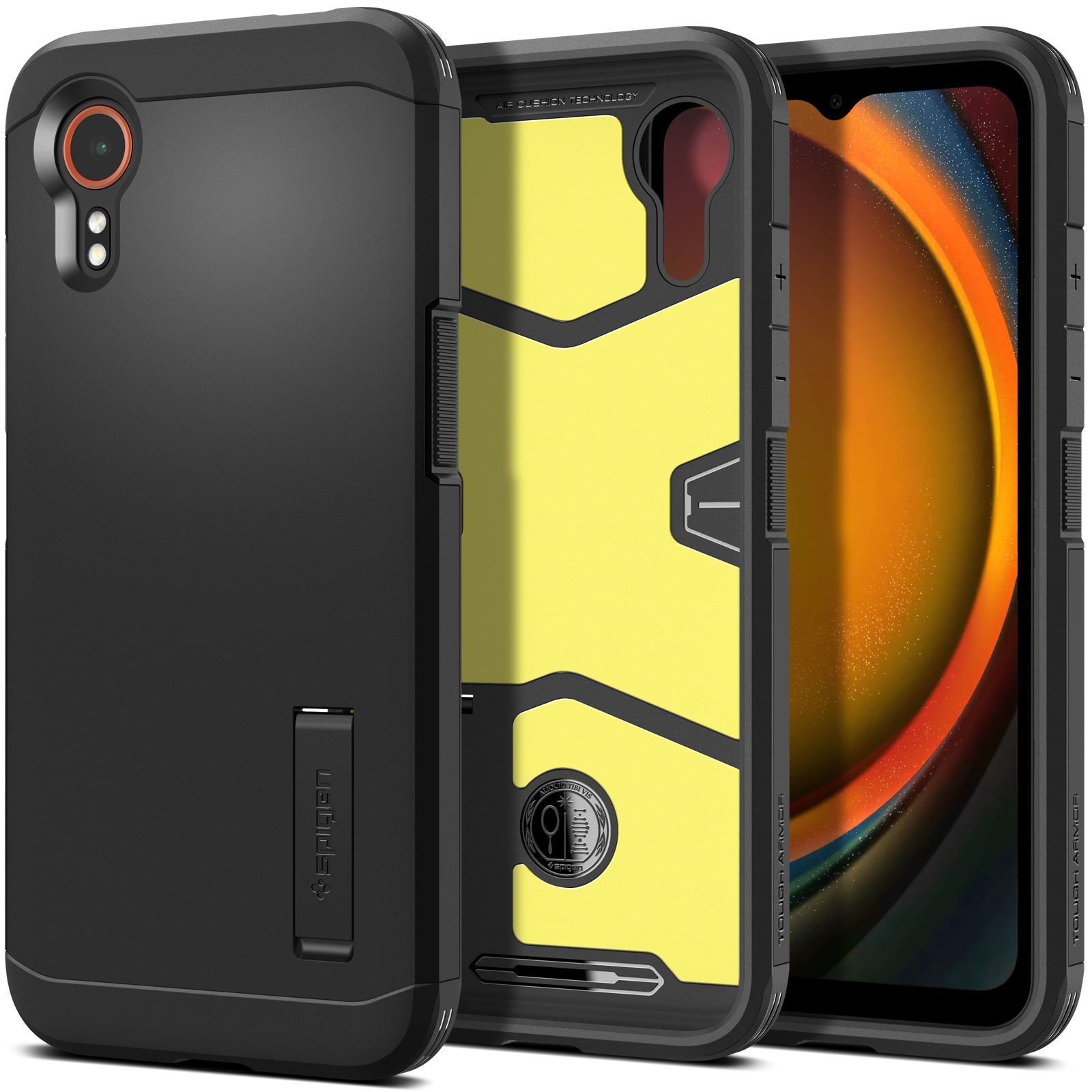 Spigen Tough Armor, black - Samsung Galaxy XCover 7 