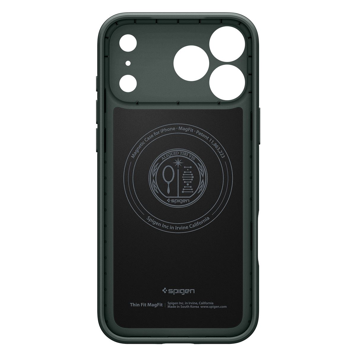 Spigen Thin Fit MagSafe, abyss green - iPhone 17 Pro (3)
