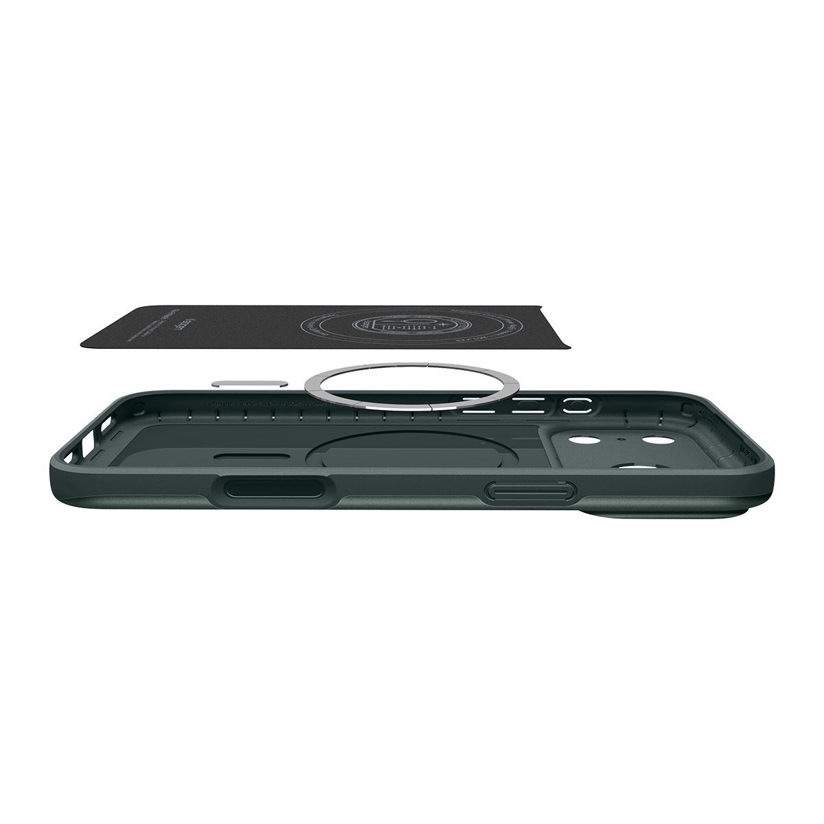 Spigen Thin Fit MagSafe, abyss green - iPhone 17 Pro (9)