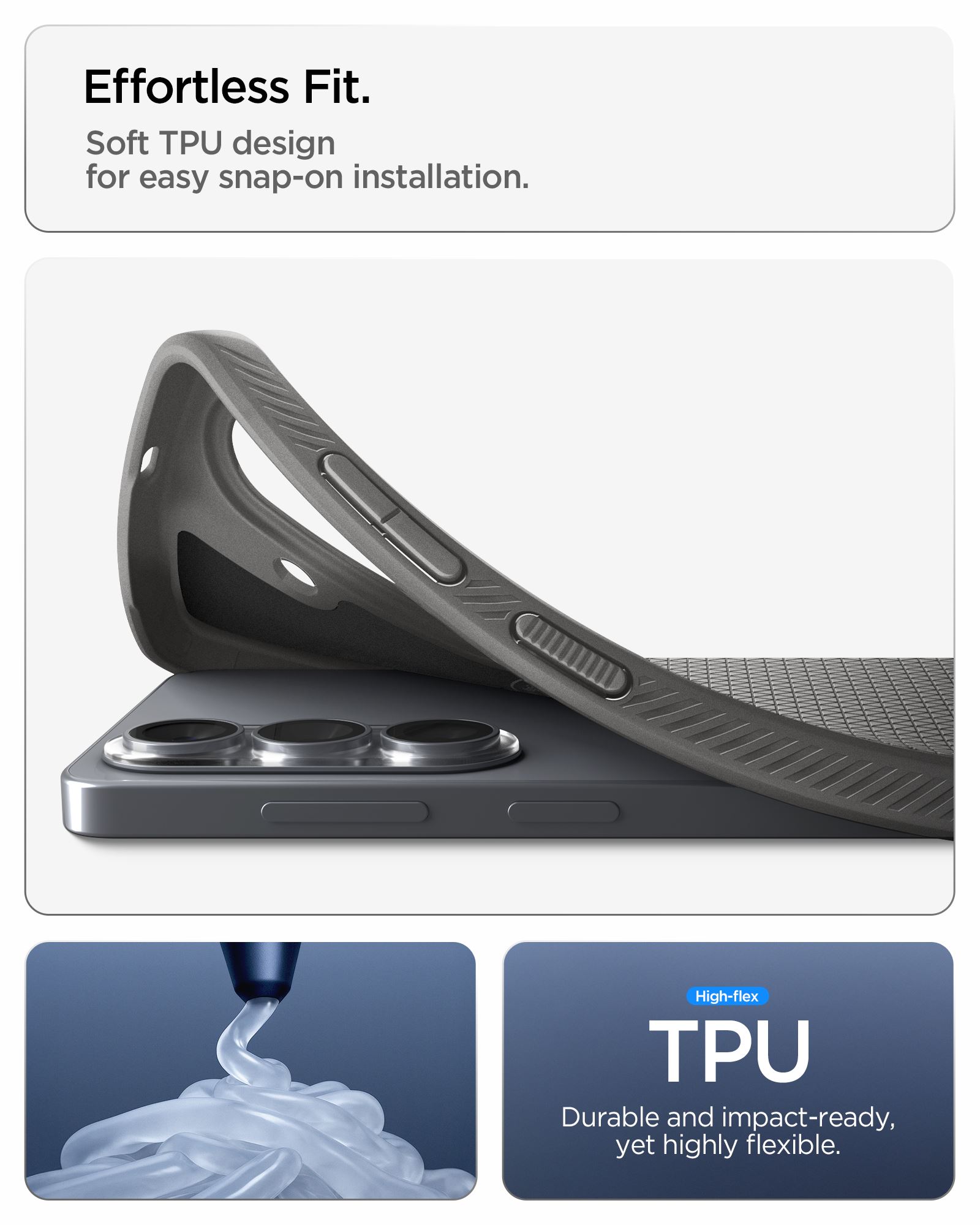 Spigen Liquid Air MagSafe, marble gray - Samsung Galaxy S26 (20)