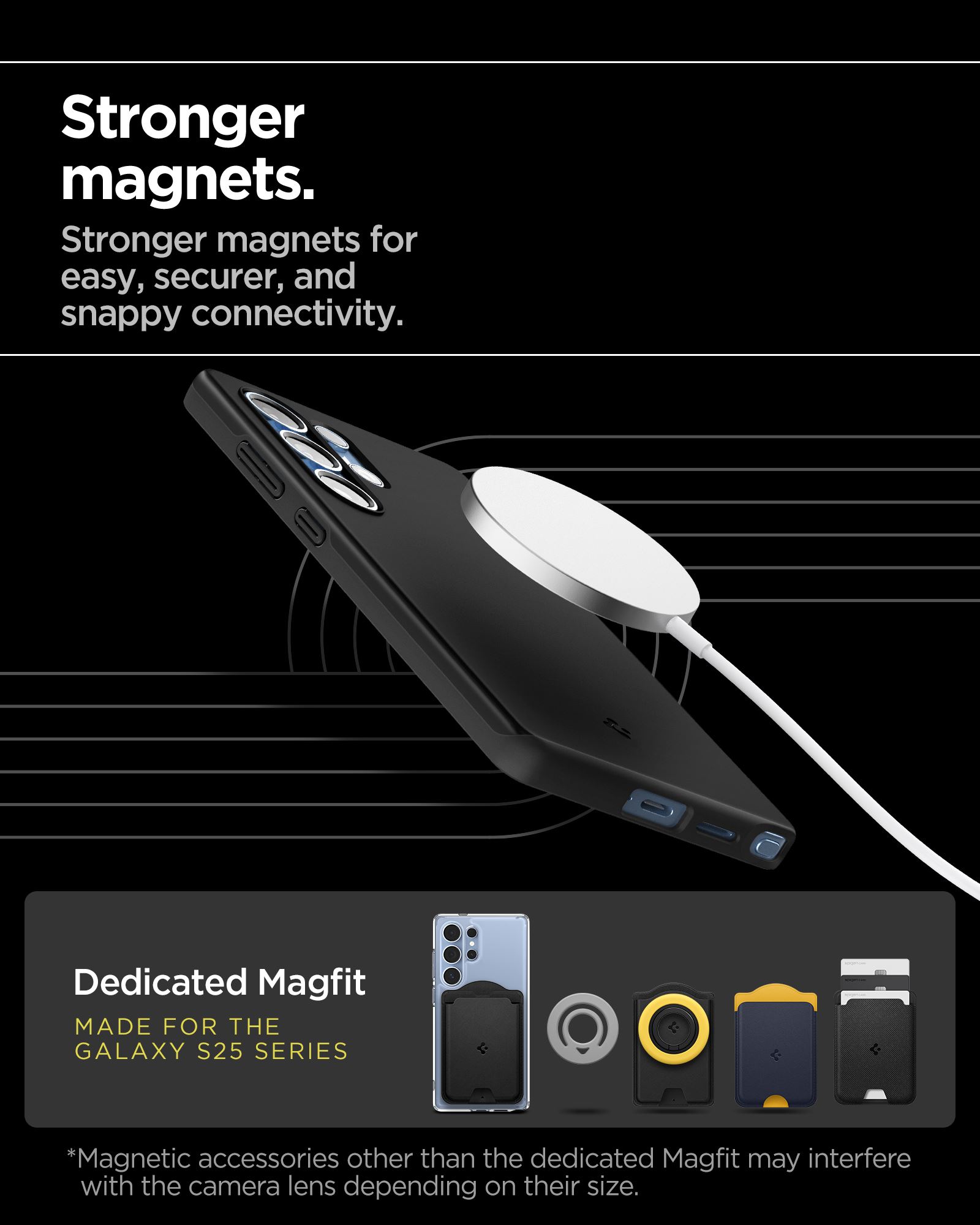 Spigen Thin Fit MagSafe, black - Samsung Galaxy S25 Ultra (19)