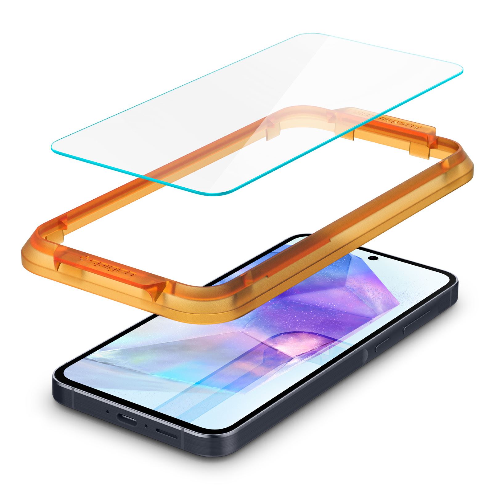Spigen Glass tR AlignMaster 2 Pack -  Samsung Galaxy A35 (5)