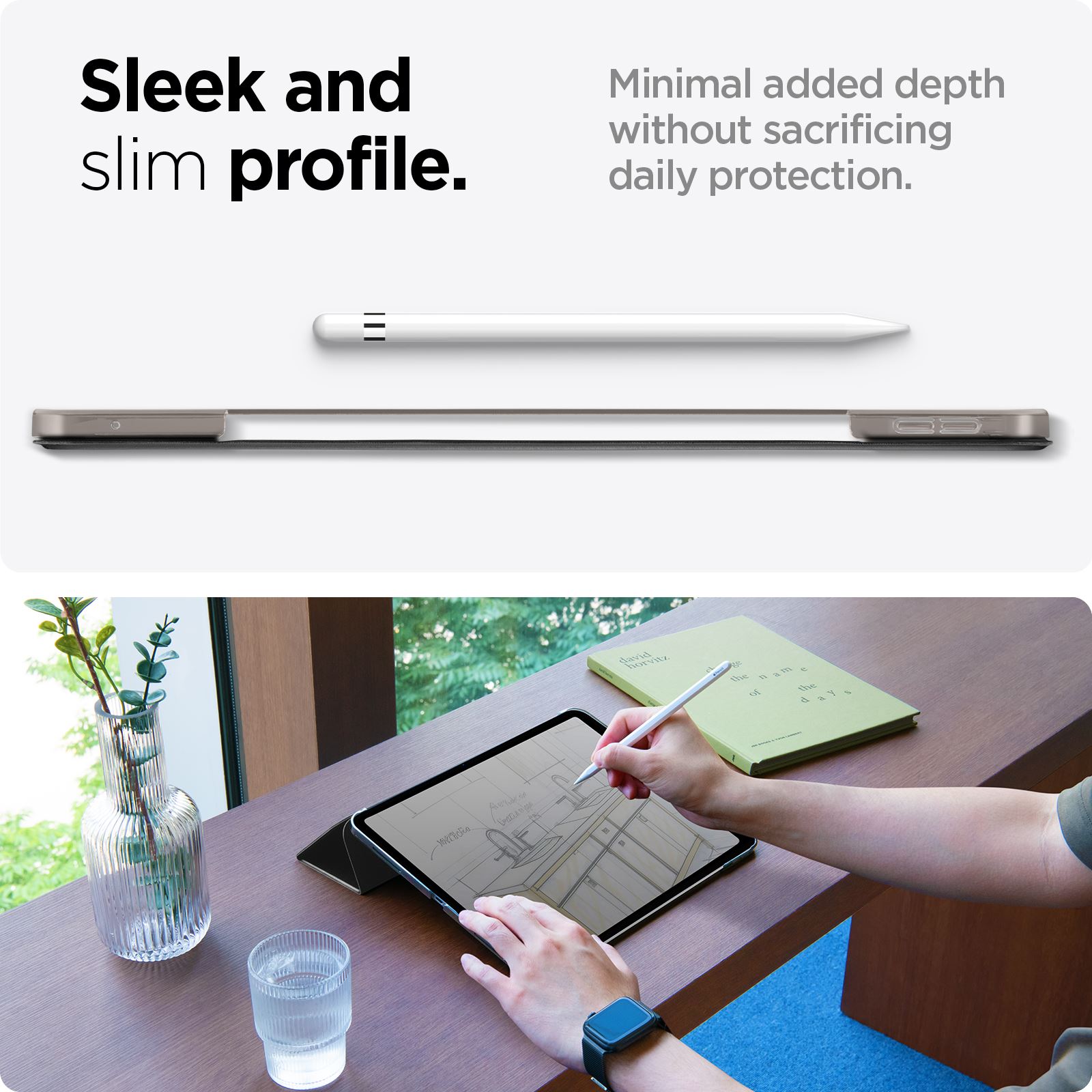 Spigen Smart Fold, black - iPad Pro 11" 2024 (13)