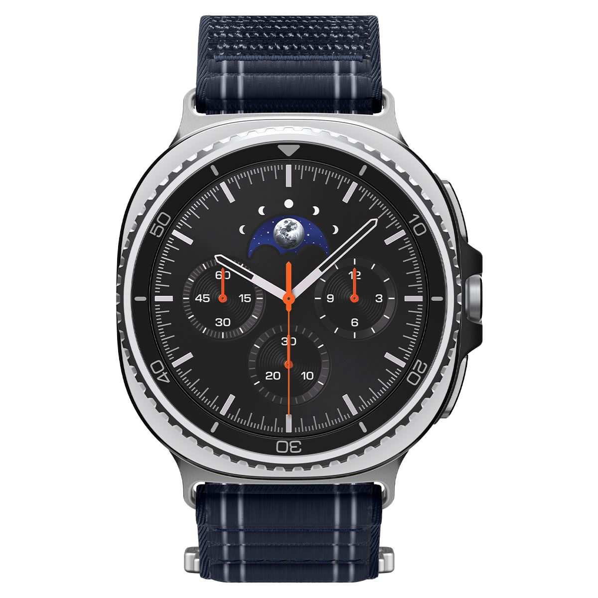 Spigen Fabric Band (hook-and-loop), navy - Samsung Galaxy Watch 8 46mm/44mm/40mm (2)