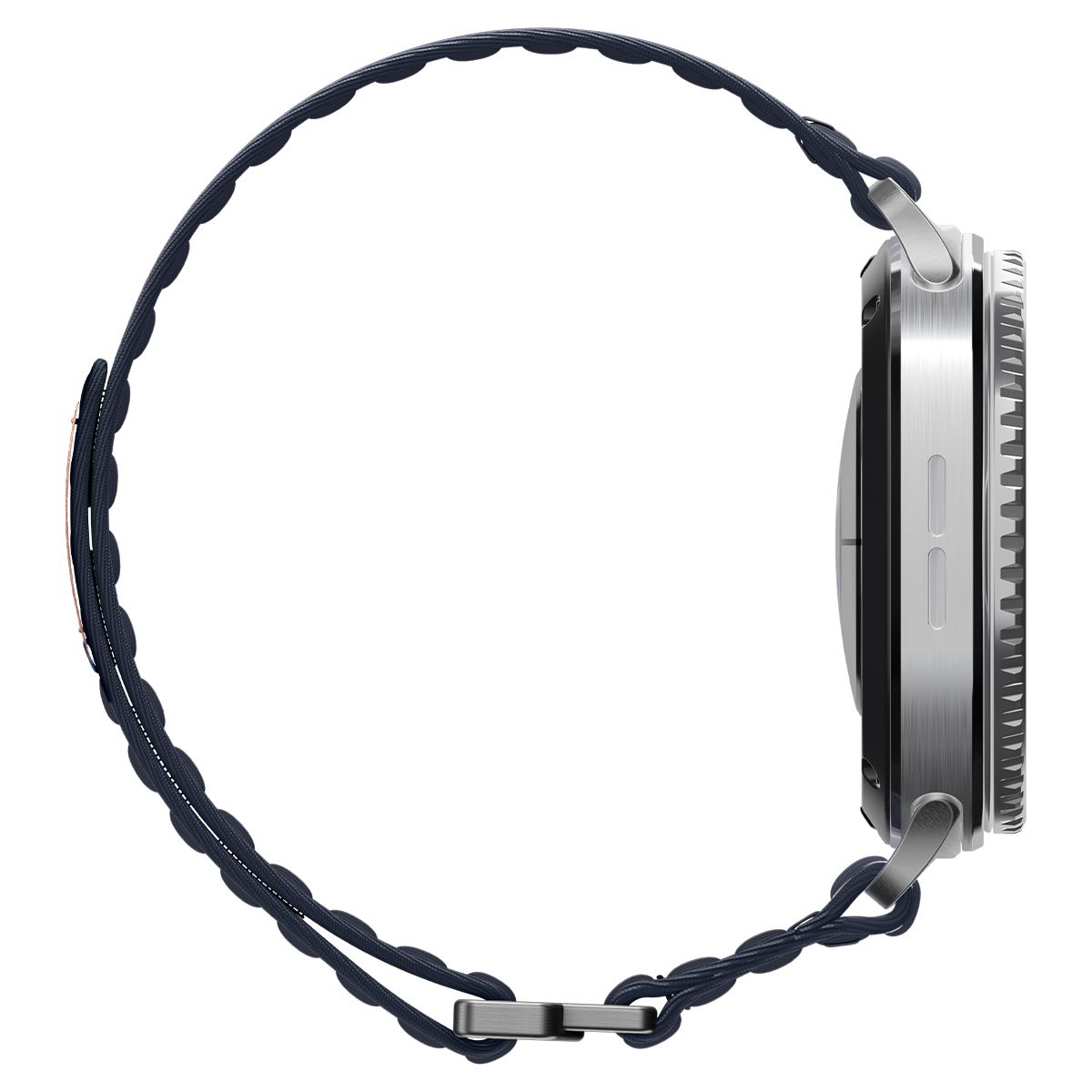 Spigen Fabric Band (hook-and-loop), navy - Samsung Galaxy Watch 8 46mm/44mm/40mm (4)