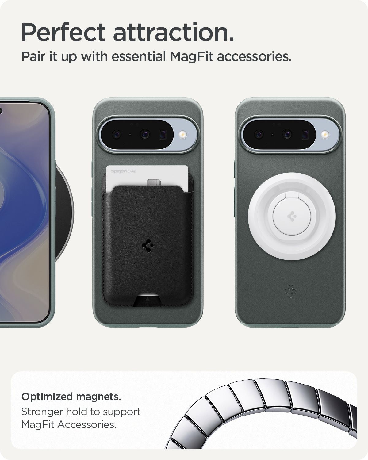 Spigen Thin Fit MagSafe, sage green - Google Pixel 10 Pro/Pixel 10 (18)