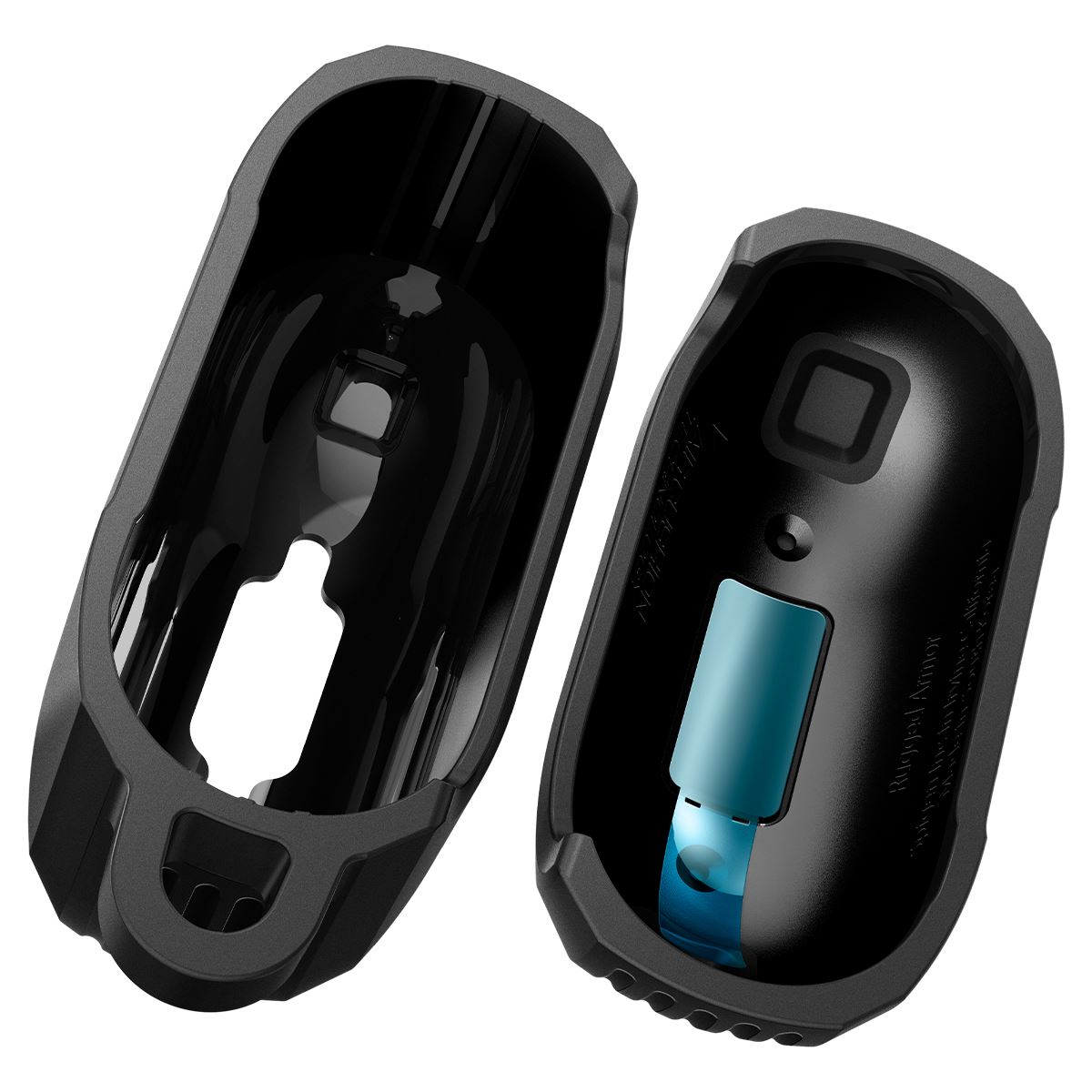 Spigen Rugged Armor, matte black - AirPods 4 (9)