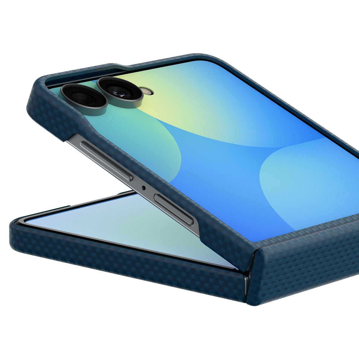 Spigen Air Skin Aramid MagSafe, navy - Samsung Galaxy Z Flip8 (15)