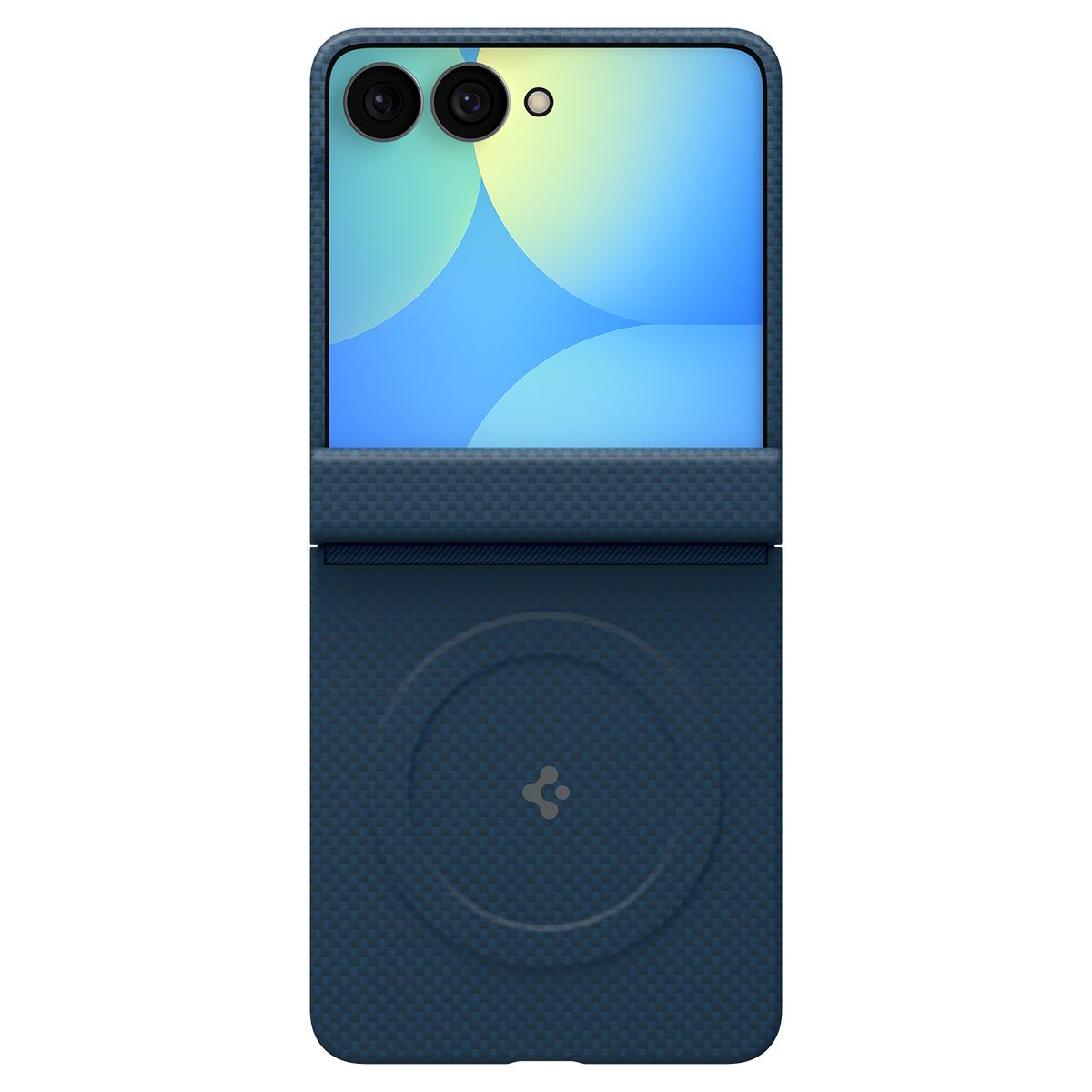 Spigen Air Skin Aramid MagSafe, navy - Samsung Galaxy Z Flip8 (3)