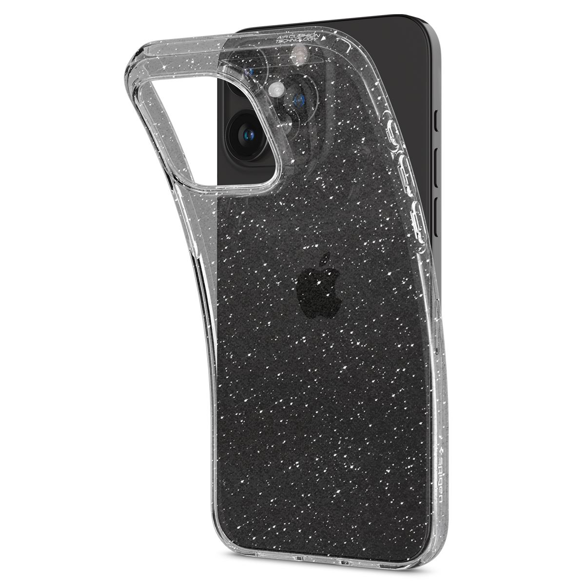 Spigen Liquid Crystal Glitter, crystal quartz - iPhone 15 Pro Max (6)