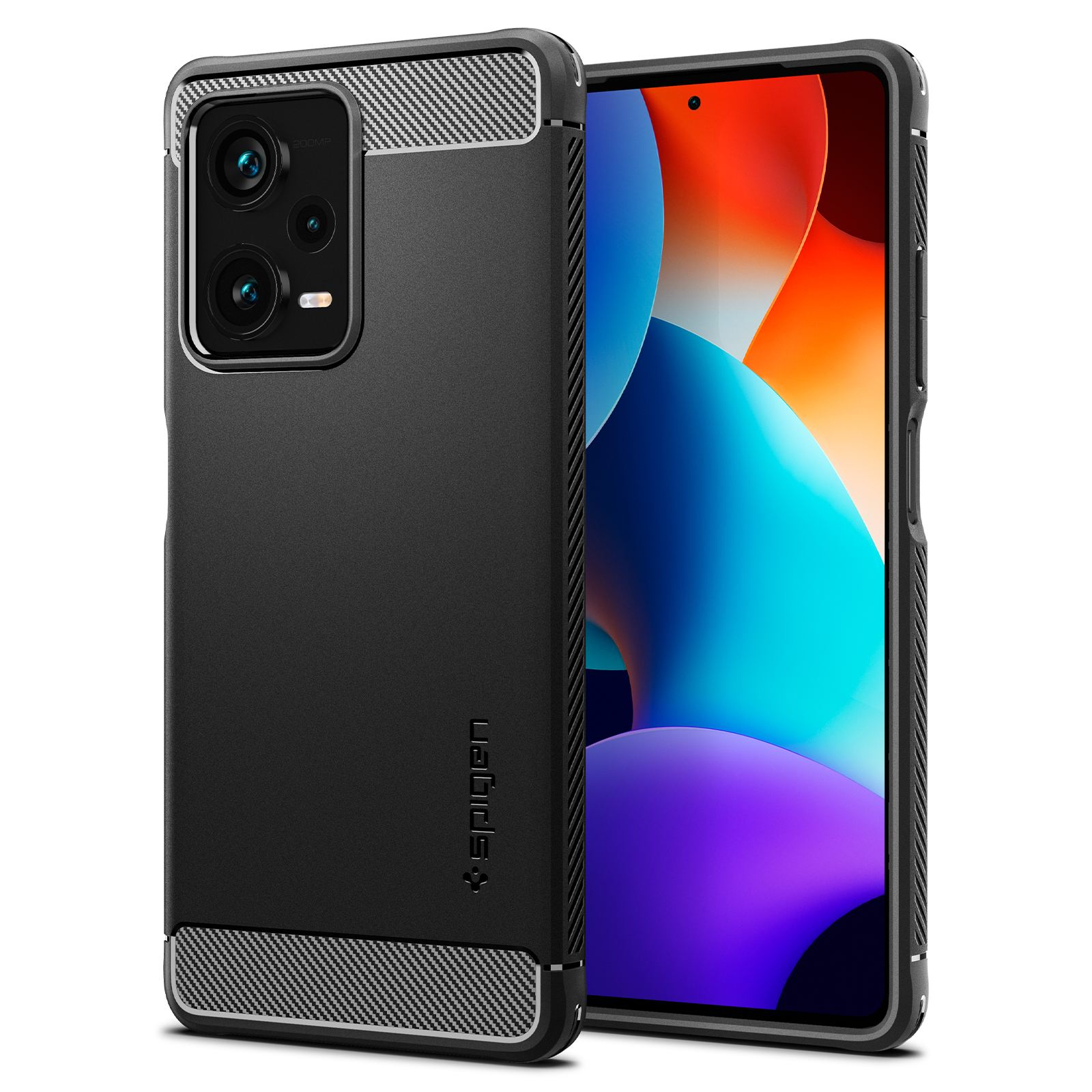 Spigen Rugged Armor, black - Xiaomi Redmi Note 12 Pro+ 5G (1)