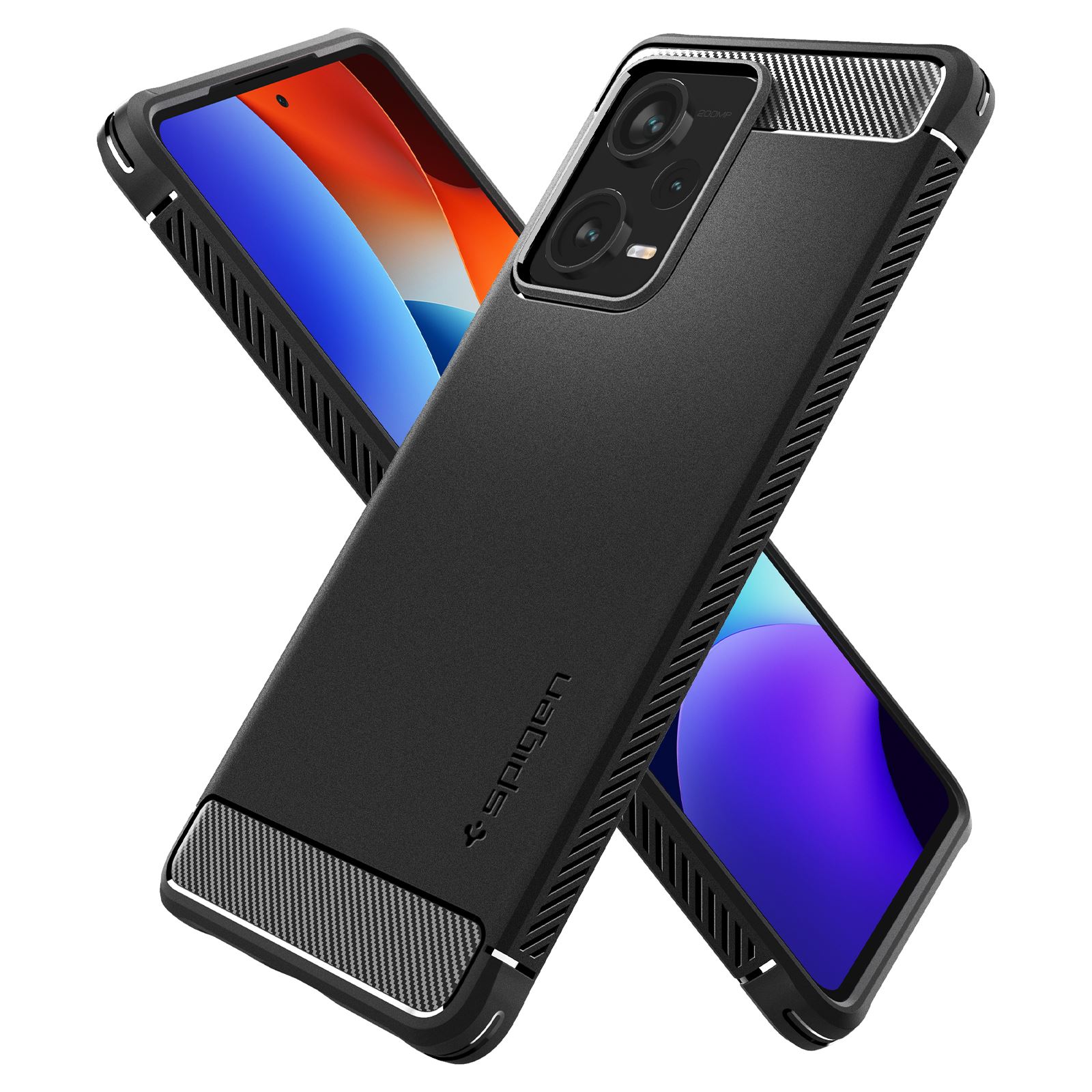 Spigen Rugged Armor, black - Xiaomi Redmi Note 12 Pro+ 5G (7)