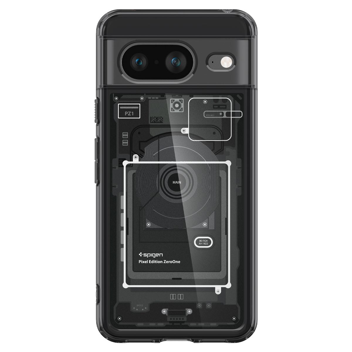 Spigen Ultra Hybrid, zero one - Google Pixel 8 (11)