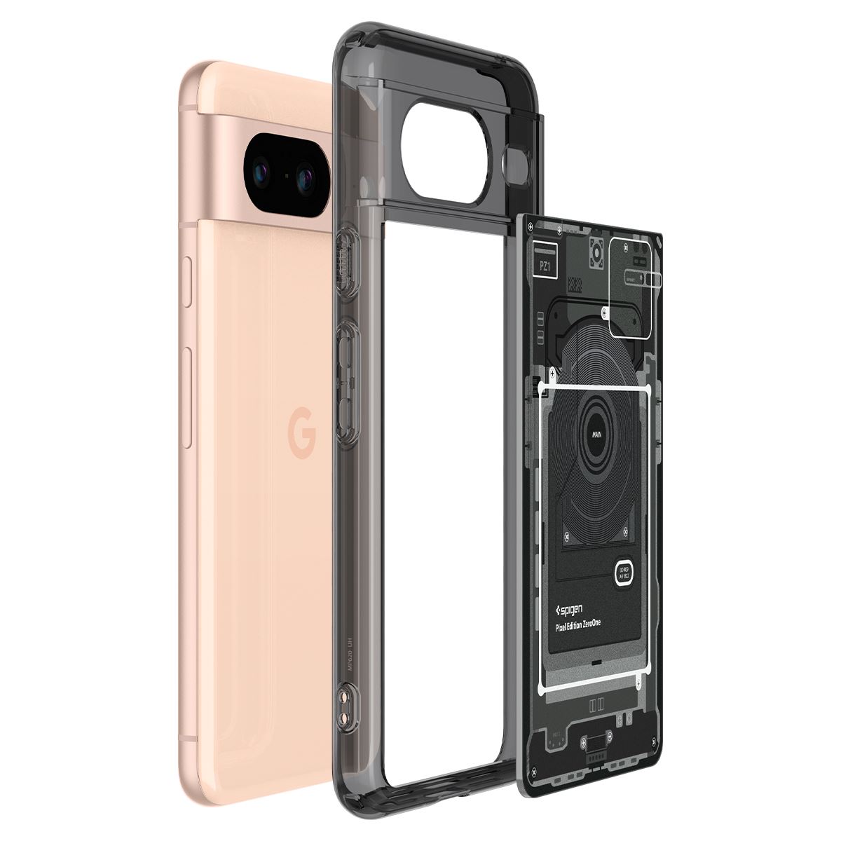 Spigen Ultra Hybrid, zero one - Google Pixel 8 (12)