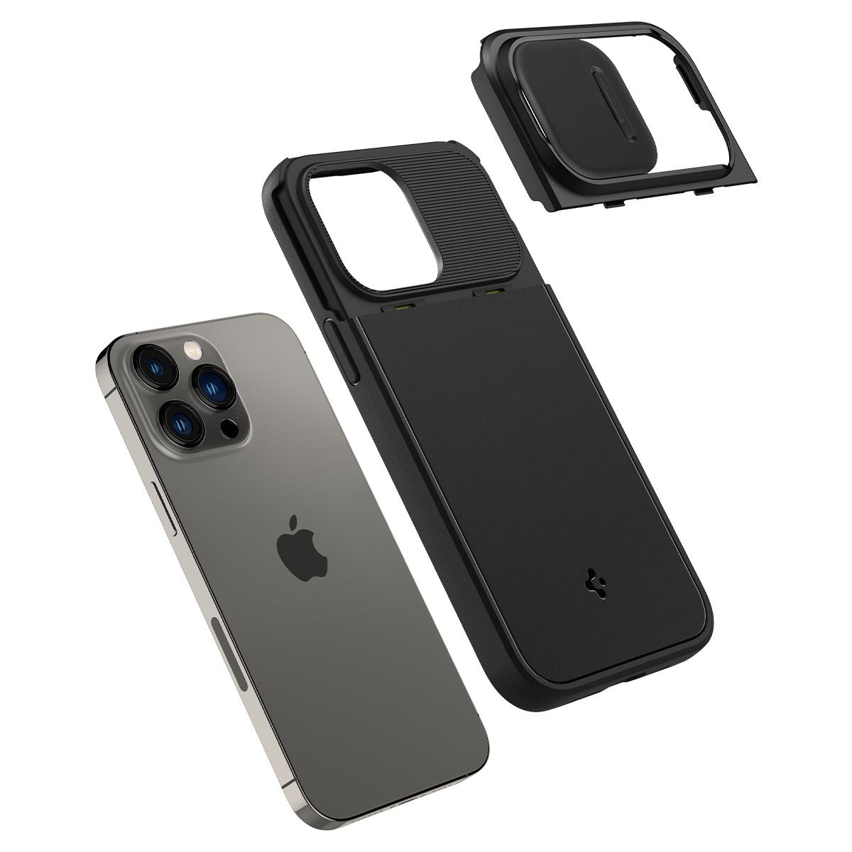 Spigen Optik Armor MagSafe, black - iPhone 14 Pro (2)