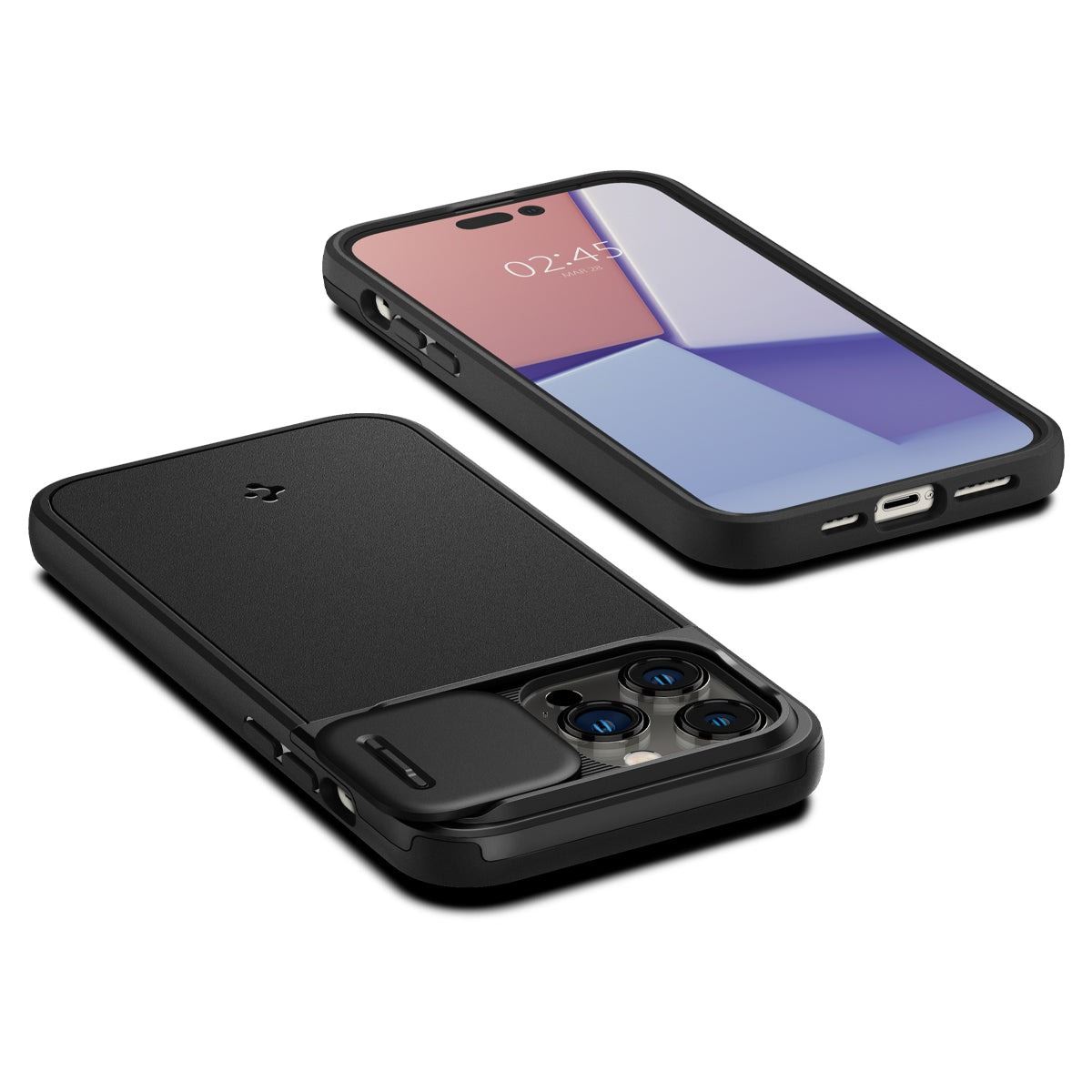 Spigen Optik Armor MagSafe, black - iPhone 14 Pro (4)