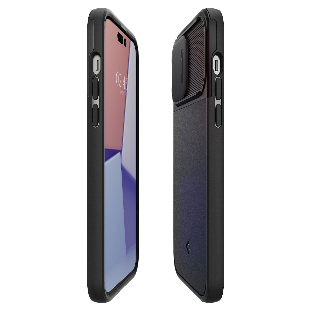 Spigen Optik Armor MagSafe, black - iPhone 14 Pro (5)