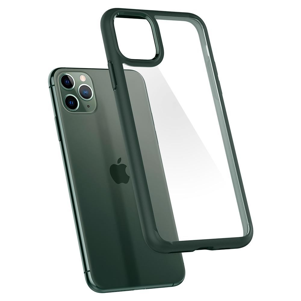 Spigen Ultra Hybrid, midn. green - iPhone 11 Pro (3)