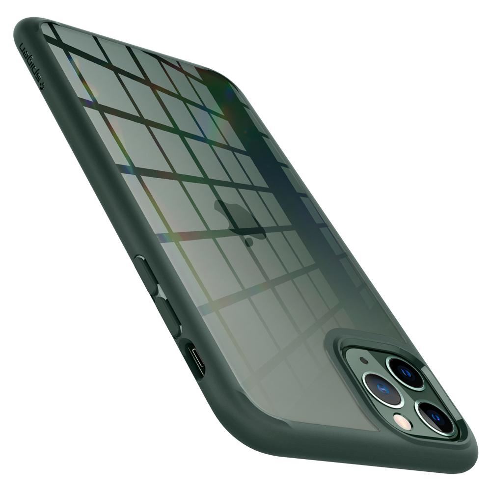 Spigen Ultra Hybrid, midn. green - iPhone 11 Pro (4)