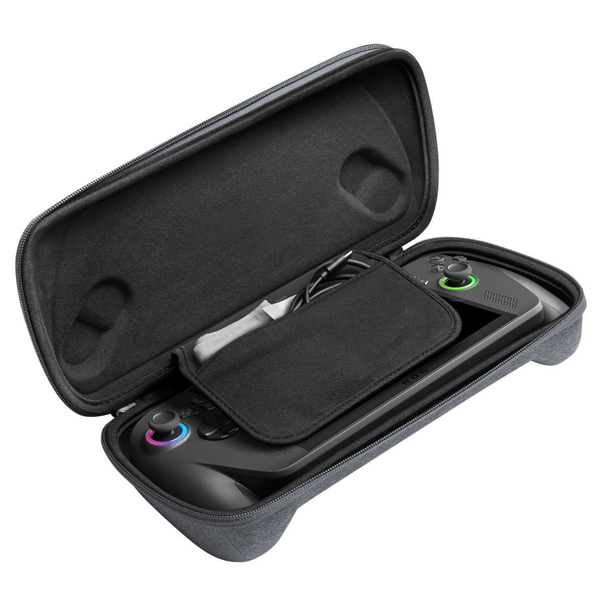 Spigen Klasden Pouch, charcoal gray - Asus ROG Xbox Ally/Ally X (8)