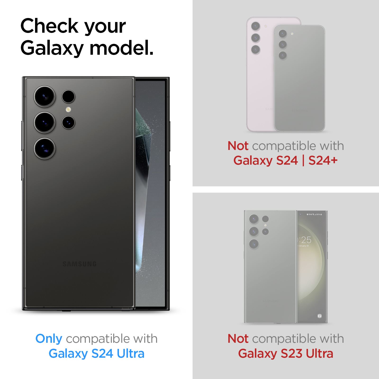 Spigen Glass tR EZ Fit (Privacy) 2 Pack - Samsung Galaxy S24 Ultra  (8)
