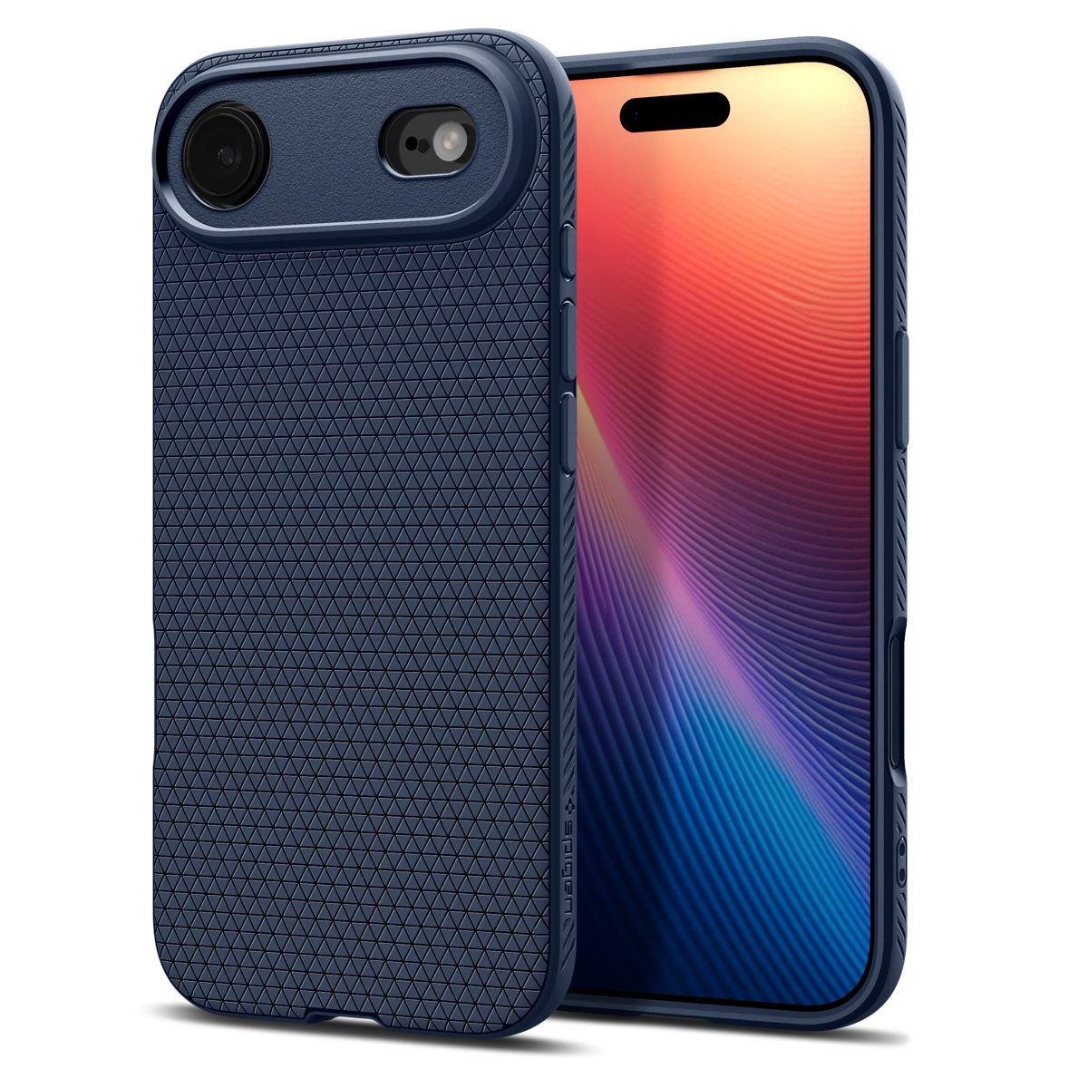 Spigen Liquid Air, navy blue - iPhone Air (1)