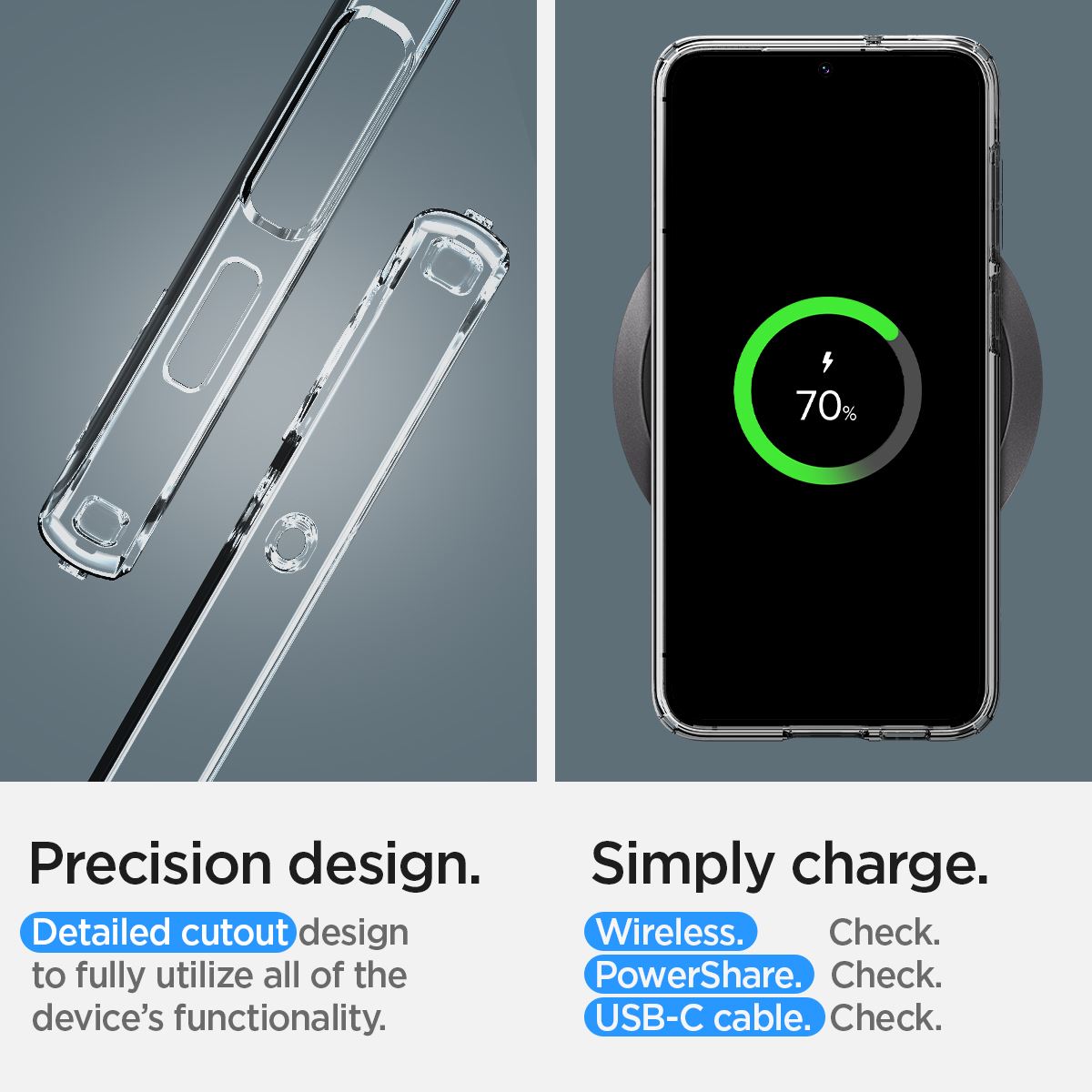 Spigen Liquid Crystal, clear - Samsung Galaxy S23 (15)