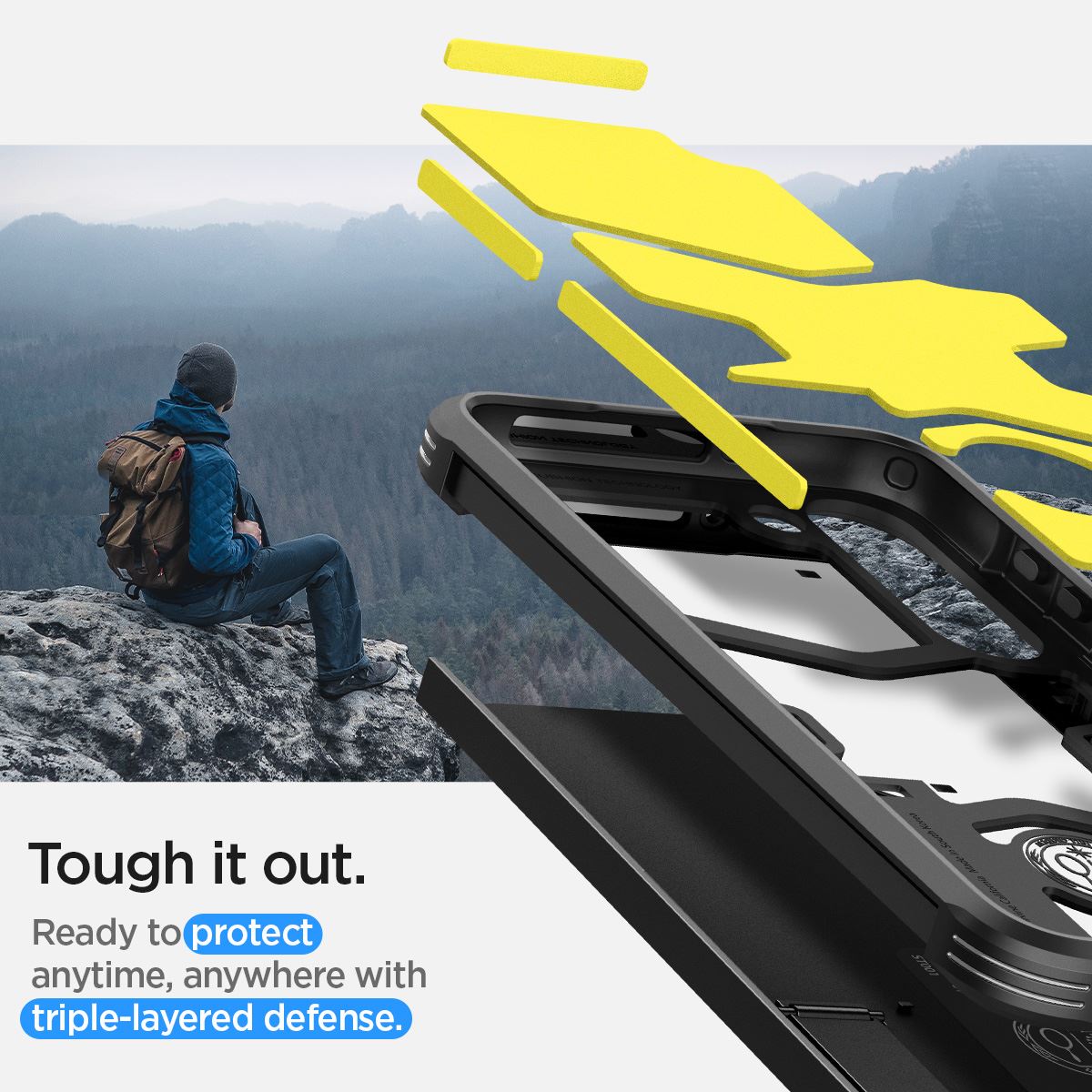 Spigen Tough Armor, black - Samsung Galaxy S23 (14)