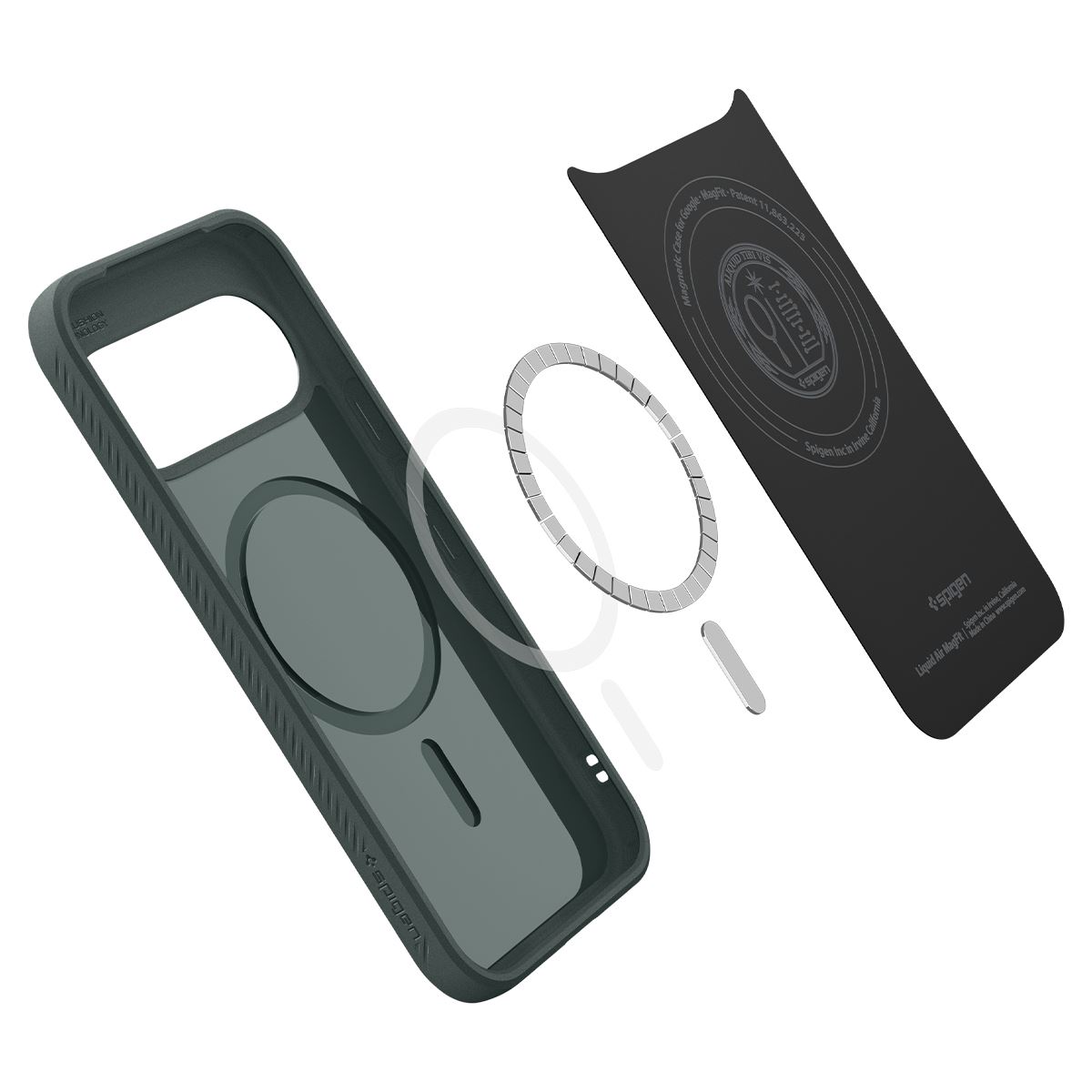 Spigen Liquid Air MagSafe, abyss green - Google Pixel 11 (8)