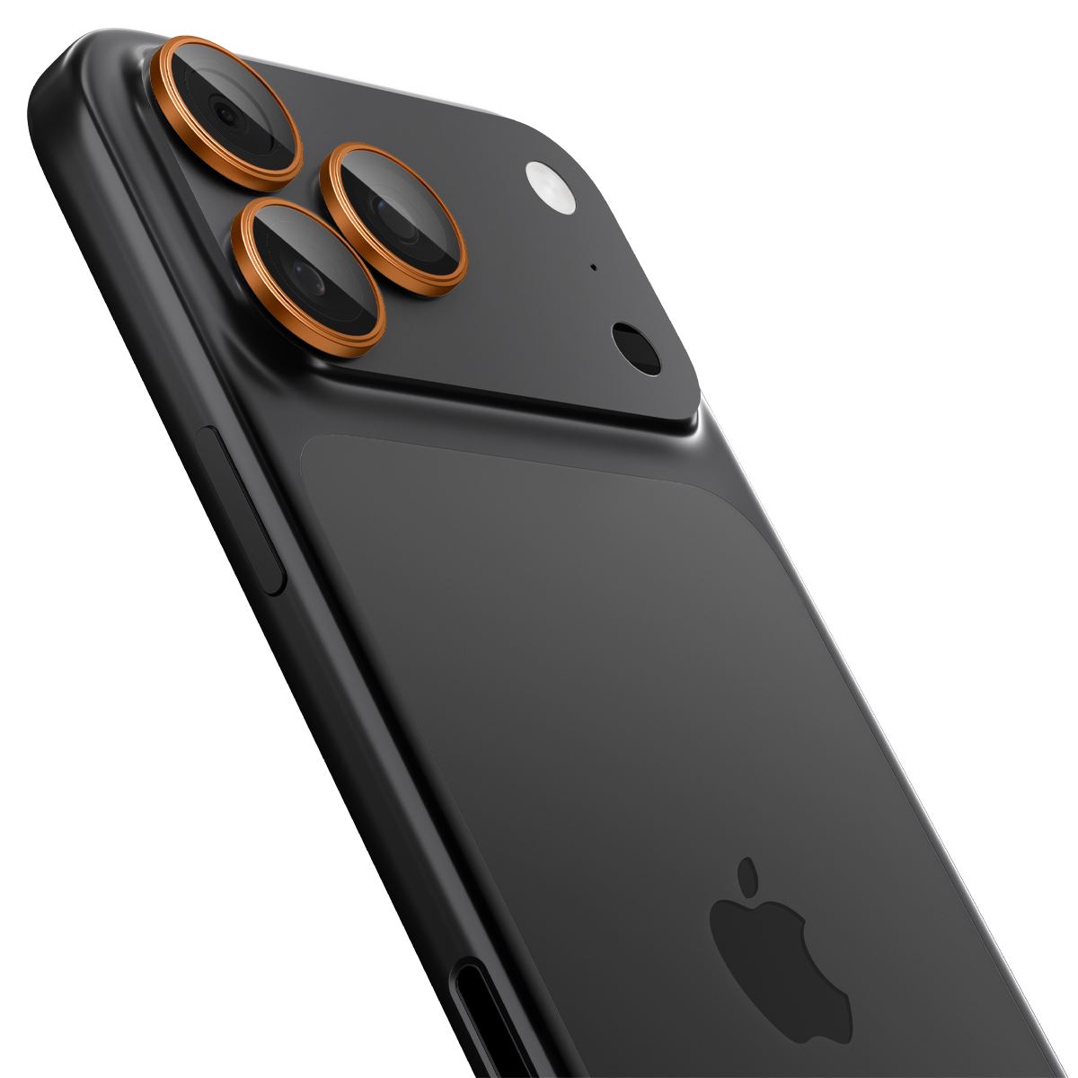 Spigen Glass tR EZ Fit Optik Pro 2 Pack, orange - iPhone 17/16/15/14 Pro / 17/16/15/14 Pro Max (3)