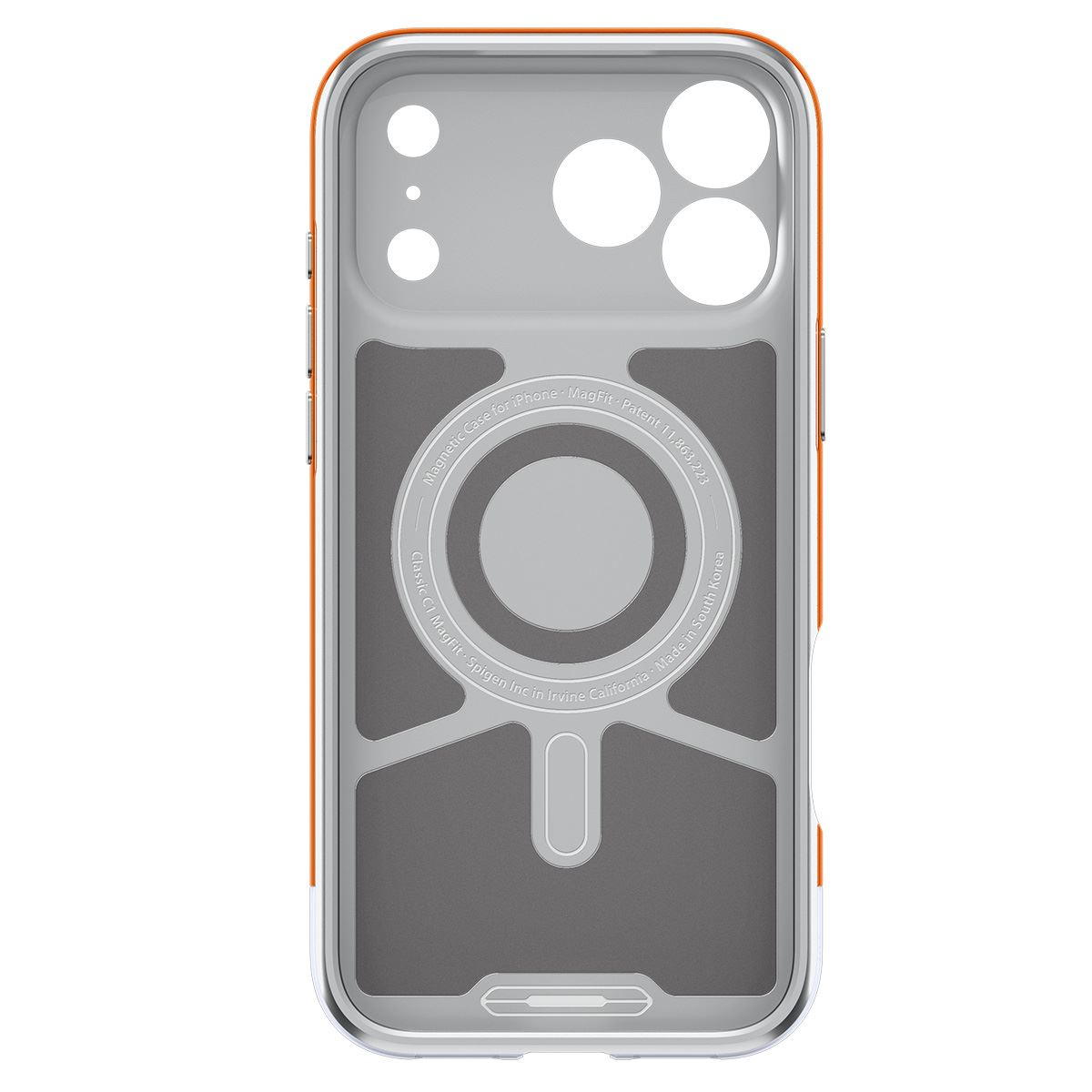 Spigen Classic C1 MagSafe, tangerine - iPhone 17 Pro Max (3)